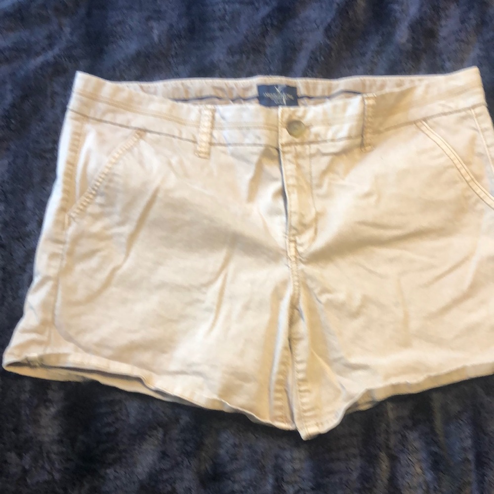 American eagle khaki work short 16